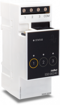 Niko Home Control Аналоговый модуль управленния 0-10В, 550-00240