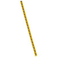 Legrand Маркер Duplix - чёрная маркировка на желтом фоне - заглавная буква C, 038412