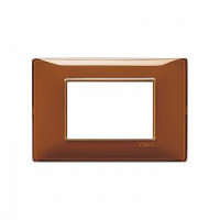 Vimar Накладка для 3 модулей рефлекс "табак", 14653.49