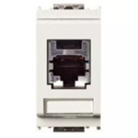 Vimar Розетка RJ45 PANDUIT CAT 5E UTP T568A/B, белая, 16364.2.B
