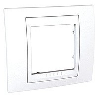 UnicaCh Рамка 1-ная, бел./бел.