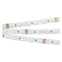 Светодиодная лента RT-B60-10mm 24V RGB (14.4 W/m, IP20, 5060, 5m) (Arlight, Открытый), 010367(2)