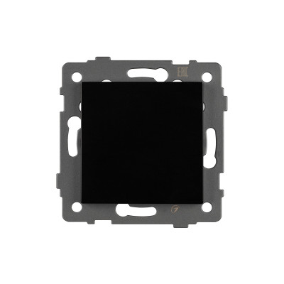 049876 - Механизм выключателя одноклавишный перекрёстный SWT-MKX1-PL-BK-V (250V, 10A) (Arlight, -)