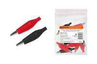 Зажим "крокодил" ЗКИ 3А 40мм в изоляции красный/черный (5шт+5шт) TDM Electric, SQ0541-0017 Зажим "крокодил" ЗКИ 3А 40мм в изоляции красный/черный (5шт+5шт) TDM Electric, SQ0541-0017