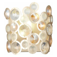 ST LUCE SL1172.201.01 Бра ST-Luce Золотистый/Золотистый, Прозрачный E14 1*60W