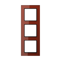 Рамка 3-кратная; красный оксид, AC583GLRT Рамка 3-кратная; красный оксид, AC583GLRT