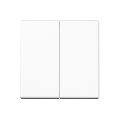 Клавиша для KNX кнопки, 2 группы; дюропласт; белый, A102WW