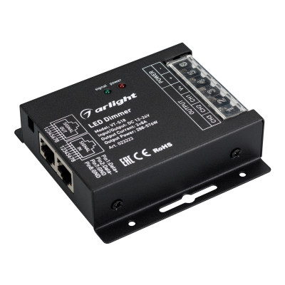 Диммер VT-S18-3x8A (12-24V, ПДУ Стик 12кн, RF) (Arlight, IP20 Металл, 3 года), 023323