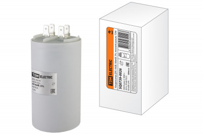 Конденсатор ДПС 450В, 50мкФ, 5%, плоский разъем, TDM Electric, SQ0739-0026