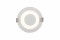 Denkirs DK2700-WH Встраиваемый светильник, IP 20, 7 Вт, LED 3000, белый/белый, алюминий/акрил