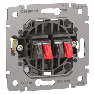 Legrand Розетка для акустических стереосистем - Galea Life - двойная, 775784