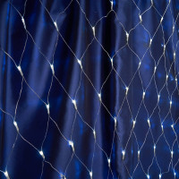 Гирлянда 230V 240 LED 2х2м, 5000К, 10W, 20mA,  IP 20, сетевой шнур 3м в комплекте 0.75мм, CL30, Feron 26748