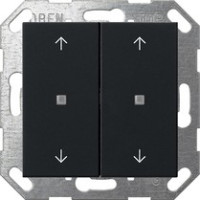 5174005 Gira Кнопочный выключатель KNX, 2-клавишн. со стрелками 5174005 Gira Кнопочный выключатель KNX, 2-клавишн. со стрелками