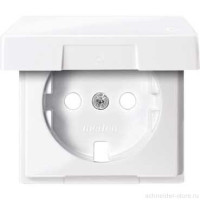 SM Накладка с крышк. для розетки 2К+З 16А 250В~, активн. бел. SM Накладка с крышк. для розетки 2К+З 16А 250В~, активн. бел.