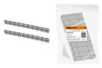 Маркер наборный - символ "8" серый 6 мм2 (100 шт.) TDM Electric, SQ0534-0054