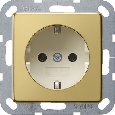 0188614 Gira Вставка розетки с з/к