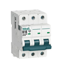 DEKraft Автоматический выключатель ВА105-3P-020A-D