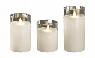 Свечи ФАZА  CL7-SET3-wh (3 свечи, пульт ДУ, бел.), 5018853