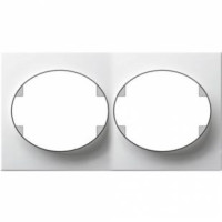 5572.1 BL - Рамка 2-постовая горизонтальная, серия TACTO, цвет альп. белый, ABB 5572.1 BL - Рамка 2-постовая горизонтальная, серия TACTO, цвет альп. белый, ABB