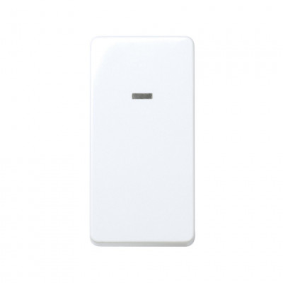 Simon S27 Переключатель  с 3-х мест с подсветкой узкий 10А 250В~, бел., 27254-64