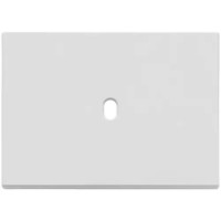 Vimar Накладка плоская, 3 модуля на 1 кнопка,Vintage, белая матовая, 22673.1.01