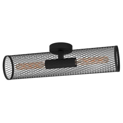 43535 Настенно-потолочный светильник REDCLIFFE, 2Х40W, E27, L540, B120, H145, сталь, черный