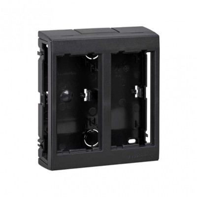 Simon Connect Графит Коробка Cima Pro для наружного монтажа на 2 Cima-модуля, SBC250-14