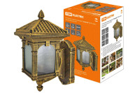 Светильник садово-парковый "Самурай" 60 Вт, вверх, шагрень/бронза, Е27, TDM Electric, SQ0330-0077 Светильник садово-парковый "Самурай" 60 Вт, вверх, шагрень/бронза, Е27, TDM Electric, SQ0330-0077