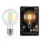 Лампа Gauss Filament G95 6W 630lm 2700К Е27 LED 1/20, 105802106