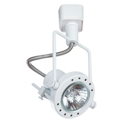 Arte Lamp COSTRUTTORE, Трековый светильник, цвет арматуры - белый, цвет плафона/декора - БЕЛЫЙ, 1х50W GU10, A4300PL-1WH