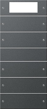 219528 Gira Комплект клавиш Plus, 5 клав. (2+3)