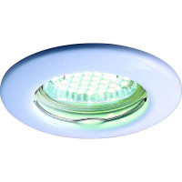 Arte Lamp PRAKTISCH, Встраиваемый светильник, цвет арматуры - белый, цвет плафона/декора - , 1х50W GU10, A1203PL-1WH