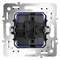 Механизм выключателя одноклавишного 10А, S70, VLS0101M