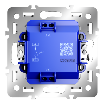 Механизм выключателя одноклавишного 10А, S70, VLS0101M
