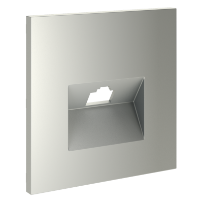 Накладка для розетки компьютерной RJ45 кат.6, S70 (сталь), VLS001305