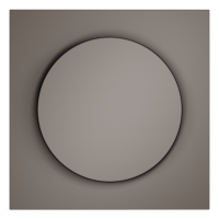 Накладка для светорегулятора поворотно-нажимного, S70 (капучино), VLS002014