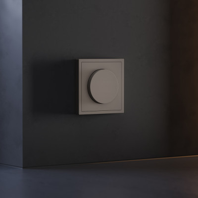 Накладка для светорегулятора поворотно-нажимного, S70 (капучино), VLS002014