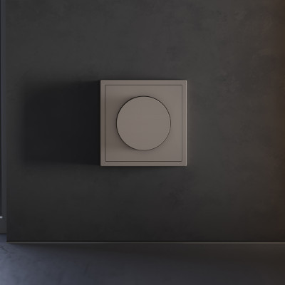 Накладка для светорегулятора поворотно-нажимного, S70 (капучино), VLS002014