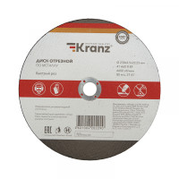 Диск отрезной по металлу 230х2,5х22,23мм KRANZ, KR-90-0945