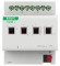 GVS ARCD-04/16.2 Релейный модуль KNX 4-Fold Switch Actuator, 16A, Current Measurement