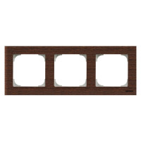 8573 WN - Рамка 3-постовая, серия SKY, цвет дерево венге - 2CLA857300A2101 8573 WN - Рамка 3-постовая, серия SKY, цвет дерево венге - 2CLA857300A2101