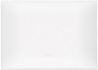 Vimar Накладка сплошная без отверстий для коробки на 3 модуля, белая матовая, 09670.11 Vimar Накладка сплошная без отверстий для коробки на 3 модуля, белая матовая, 09670.11