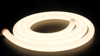 Лента светодиодная неоновая 2835 360град. LED/м 16 Вт/м 24В IP66 тепл. бел. (уп.5м) SWG PRO 00-00013283