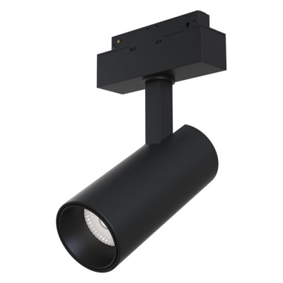 Magnetic track system Focus LED  Трековый светильник, цвет -  Черный, 18W