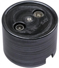 Bironi Розетка R/TV-SAT  оконечная, пластик, Серебряный Век, B1-305-11