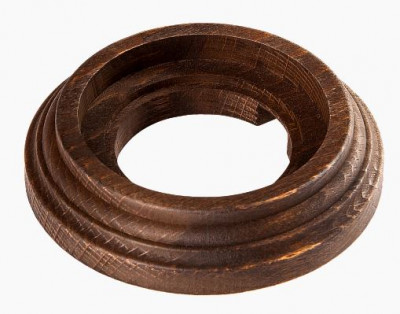 Bironi Рамка 1 постовая для открытой проводки (Старое дерево на бревно 240мм), BFC24-610-17