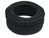 Bironi Провод 3*2,5 Черный (матовый) 20м, B1-435-73-20