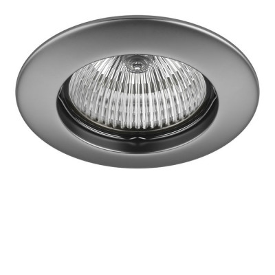 Lightstar 011079 Светильник TESO FIX MR16/HP16  ХРОМ МАТОВЫЙ (в комплекте)