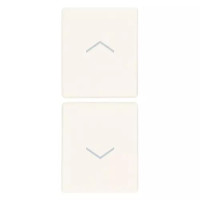 Vimar Две половинки клавиши 1M с символами стрелки белые, 31480.FB