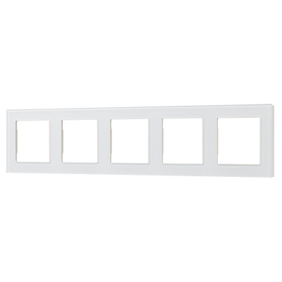 043805 - Рамка стеклянная FRM-GLARE-GS-5-WH (Arlight, -)